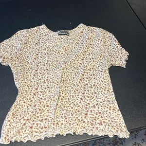 Floral tee
